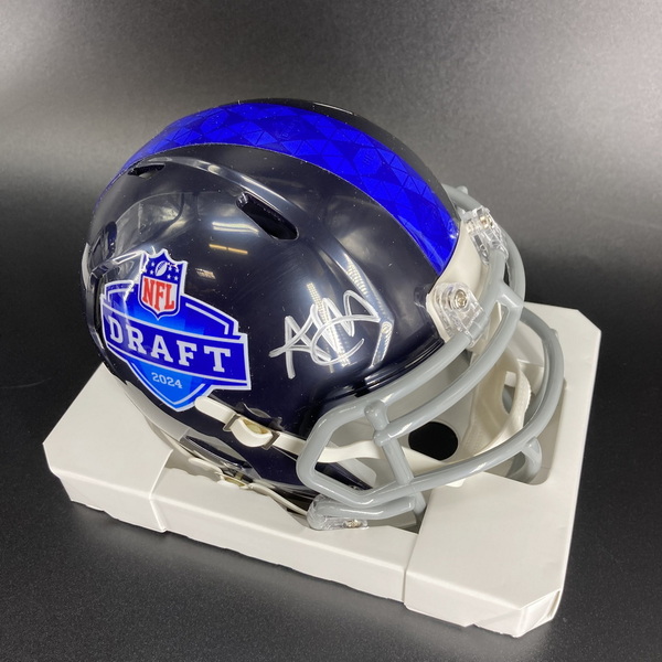 NFL - Colts Adonis Mitchell Signed NFL Draft Mini Helmet