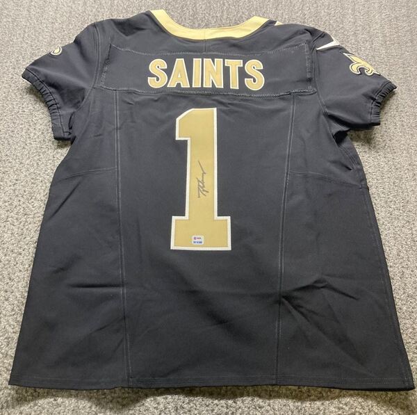 NFL - Saints Tyler Shough Signed #1 Draft Jersey
