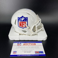 NFL - Jacksonville State Zerrick Cooper Signed NFL Shield Mini Helmet