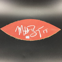 NFL - Saints Mitch Berger Signed Panel (slight water damage to back of f...