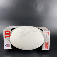 NFL - Seahawks Robert Cooper Signed White Composite Football