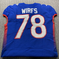 NFL - Buccaneers Tristan Wirfs Game Issued 2021 Pro Bowl Jersey Size 46