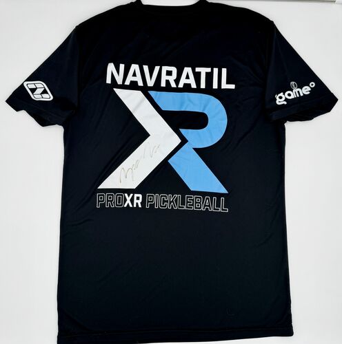Photo of Zane Navratil Match Used Signed Shirt