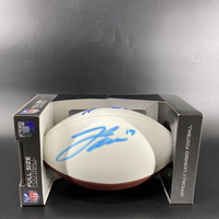 Bills - Josh Allen Signed Panel Ball With Bills Logo