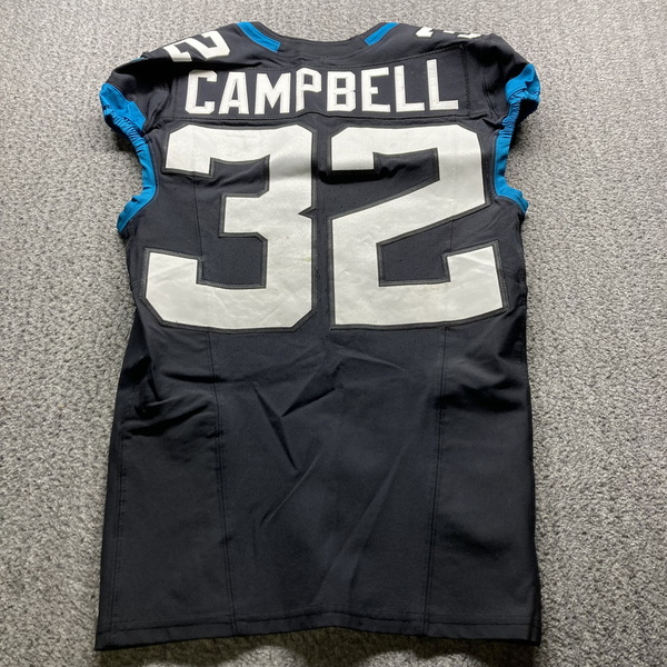 London Games - Jaguars Tyson Campbell Game Worn Jersey (10/01/23) Size 38