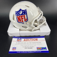 NFL - Jacksonville State Zerrick Cooper Signed NFL Shield Mini Helmet