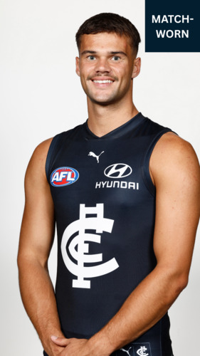 Photo of 2025 Round 19 Carlton Respects Guernsey - Lachlan Cowan