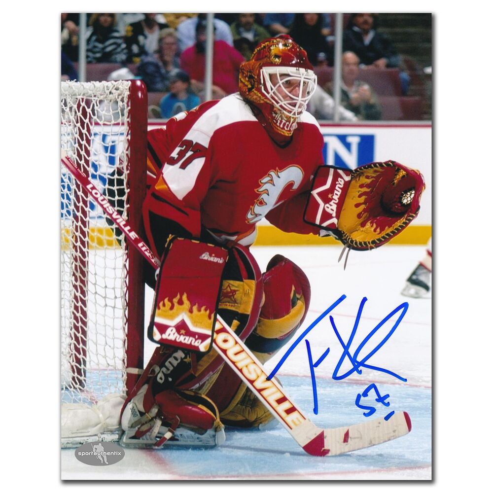 Trevor Kidd Calgary Flames Autographed 8x10