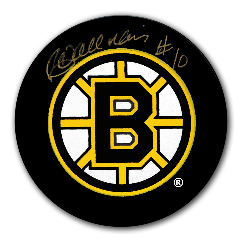 Carol Vadnais Boston Bruins Autographed Puck