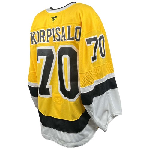Photo of Game-Used 2025-2026 Season Stadium Series Style Hockey Jersey - Alternate Set - Joonas Korpisalo