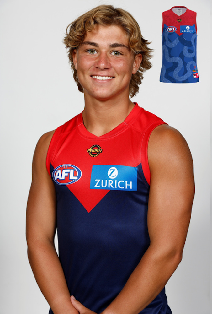 Melbourne Demons 2026 Indigenous Guernsey - Thomas Matthews #20