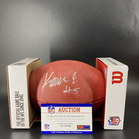 NFL - Bills Kaiir Elam Signed Authentic Football