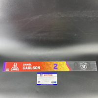NFL - Raiders Daniel Carlson 2023 Pro Bowl Games Nameplate Special Editi...
