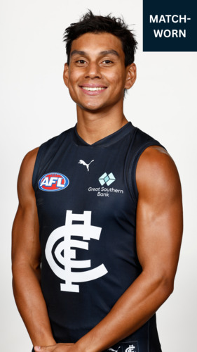 Photo of 2025 Round 19 Carlton Respects Guernsey - Jesse Motlop