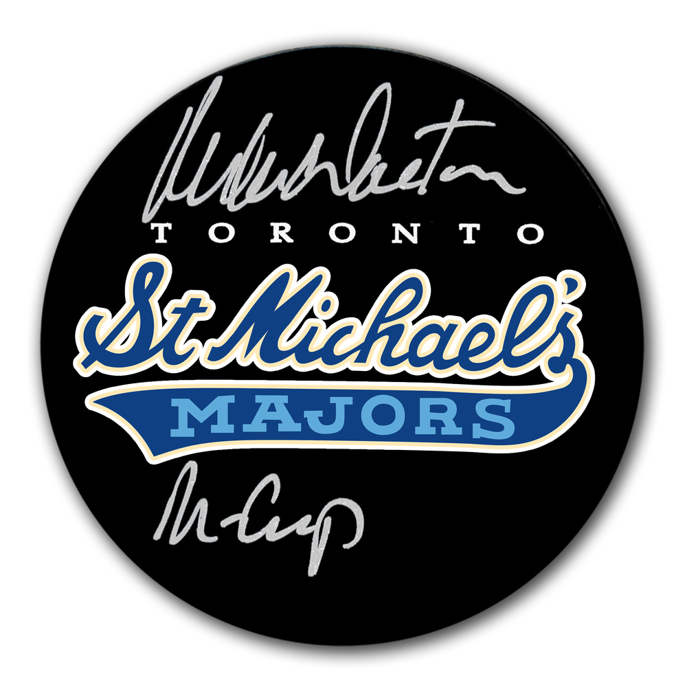 Mike Walton Toronto St. Michaels Majors Autographed Puck