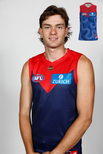 Photo of Melbourne Demons 2026 Indigenous Guernsey - Matthew Jefferson #21