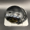HOF - Raiders Fred Biletnikoff Signed HOF Elcipse Mini Helmet
