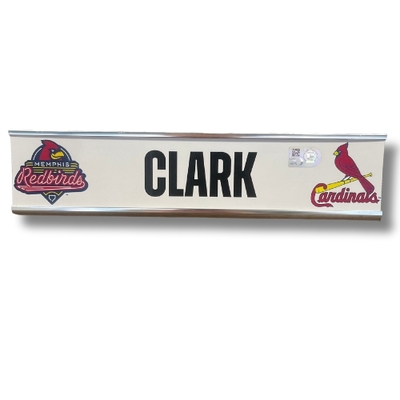 Photo of Howie Clark Authenticated Locker Name Plate