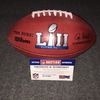 NFL - SB52 game used k ball Eagles vs Patriots (February 4, 2018)