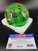 NFL - Bills Maxwell Hairston Signed NFL Draft Mini Helmet