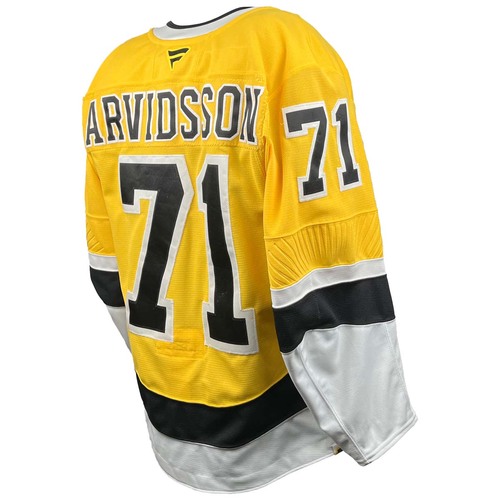 Photo of Game-Used 2025-2026 Season Stadium Series Style Hockey Jersey - Alternate Set - Viktor Arvidsson