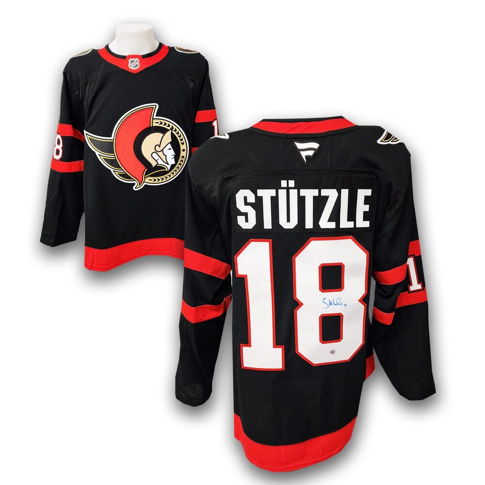 Tim Stutzle Autographed Ottawa Senators Home Fanatics Premium Jersey
