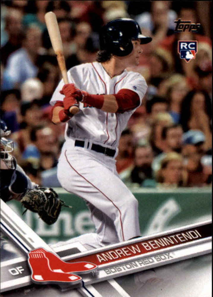 2017 Topps #283A Andrew Benintendi Rookie Card