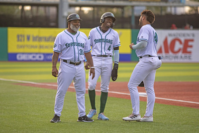 2022 Daytona Tortugas Home SIZE 50 #45 Jersey