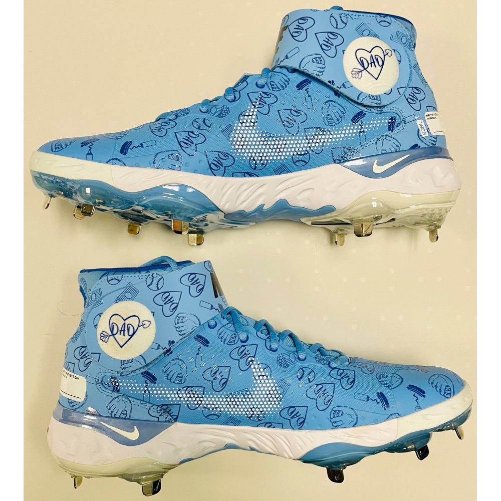 Team Issued Father's Day Nike Cleats: Mike Zunino - 2022 | Tampa