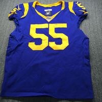 London Games - Rams Brian Allen Game Worn Jersey (10/27/19) Size 42