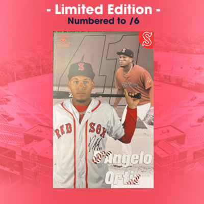 Photo of D'Angelo "Little Papi" Ortiz - Autographed 17x11 Poster - Limited to 6