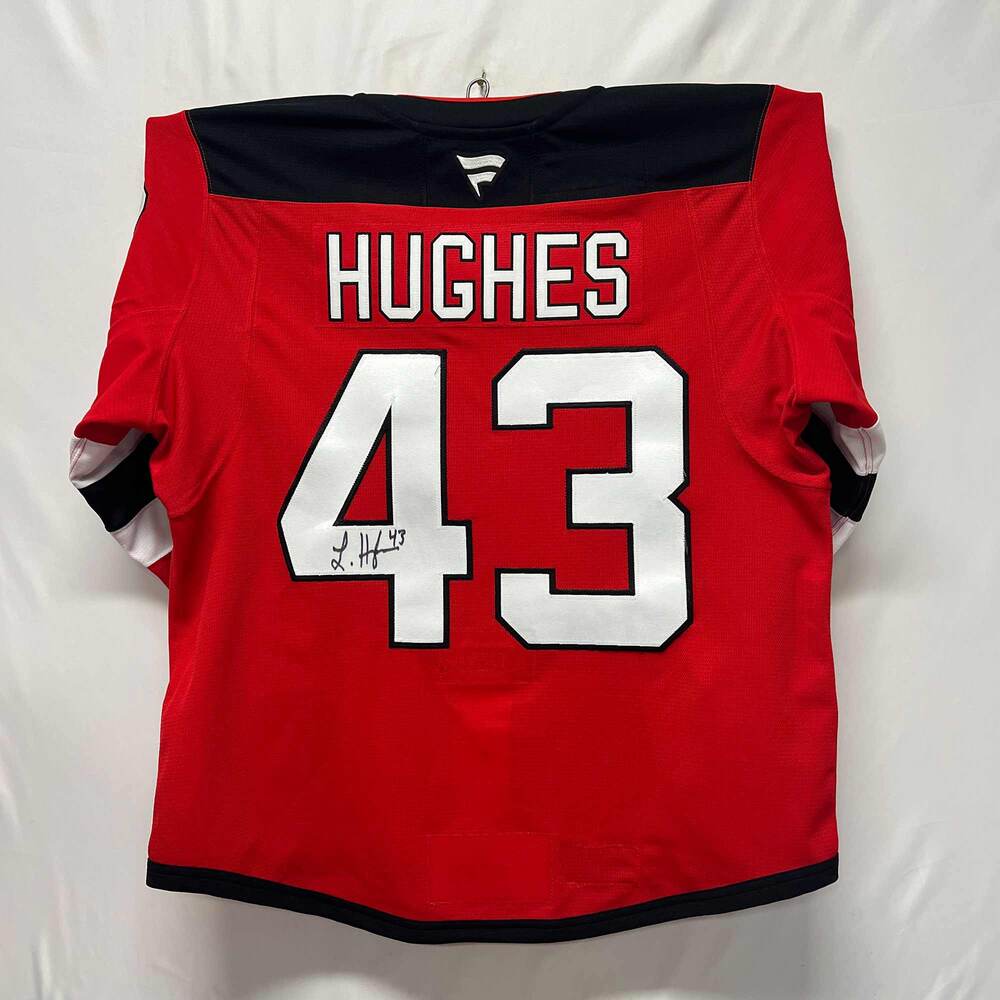 AHL Authentic - 2025-26 New Jersey Devils Red Jersey Worn and