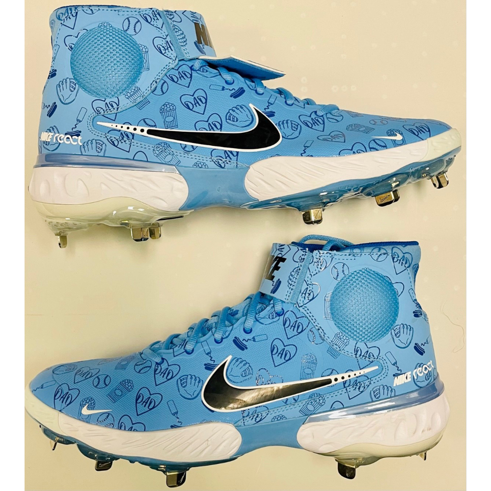 Team Issued Father's Day Nike Cleats: Mike Zunino - 2022 | Tampa
