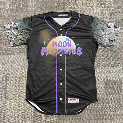 #1 - Carlos Mendoza Game-Used Moon Mammoths Jersey
