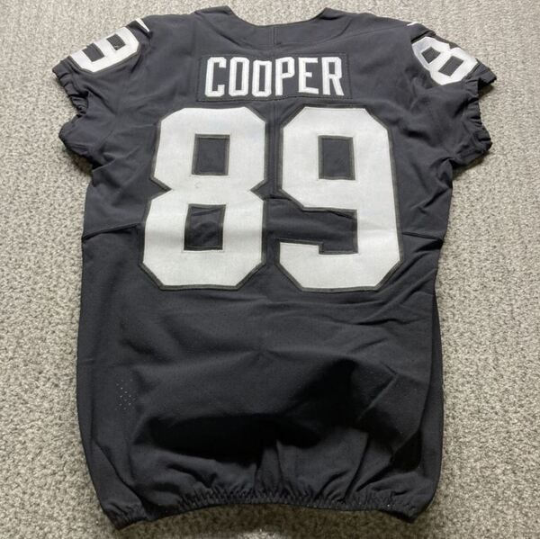 STS - Raiders Amari Cooper Game Worn Jersey 2017 Season Size 42