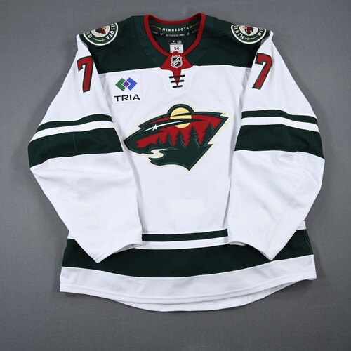 Image of Faber, Brock<br>White Set 4 / Playoffs<br>Minnesota Wild<br>2024-25<br>#7