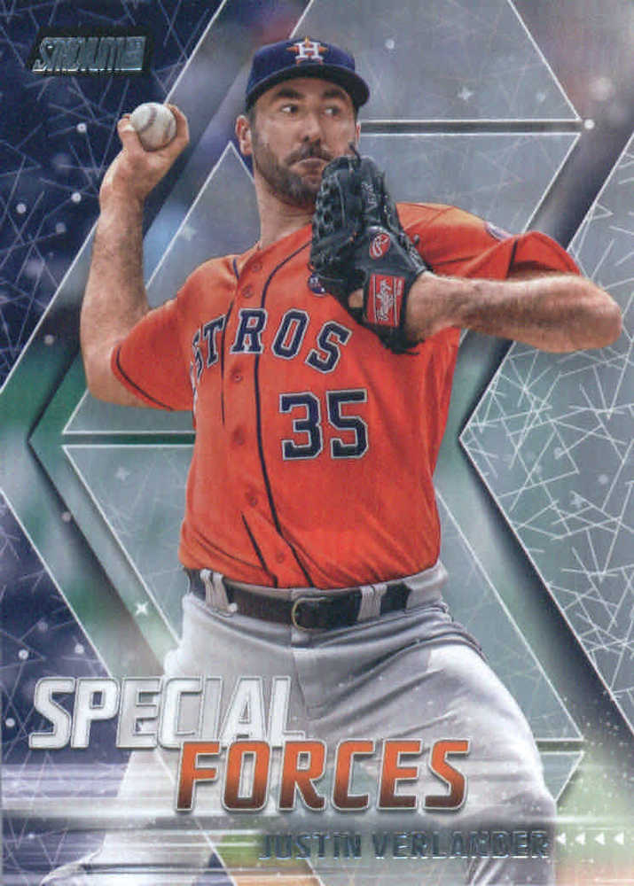 2018 Stadium Club Special Forces #SFJV Justin Verlander