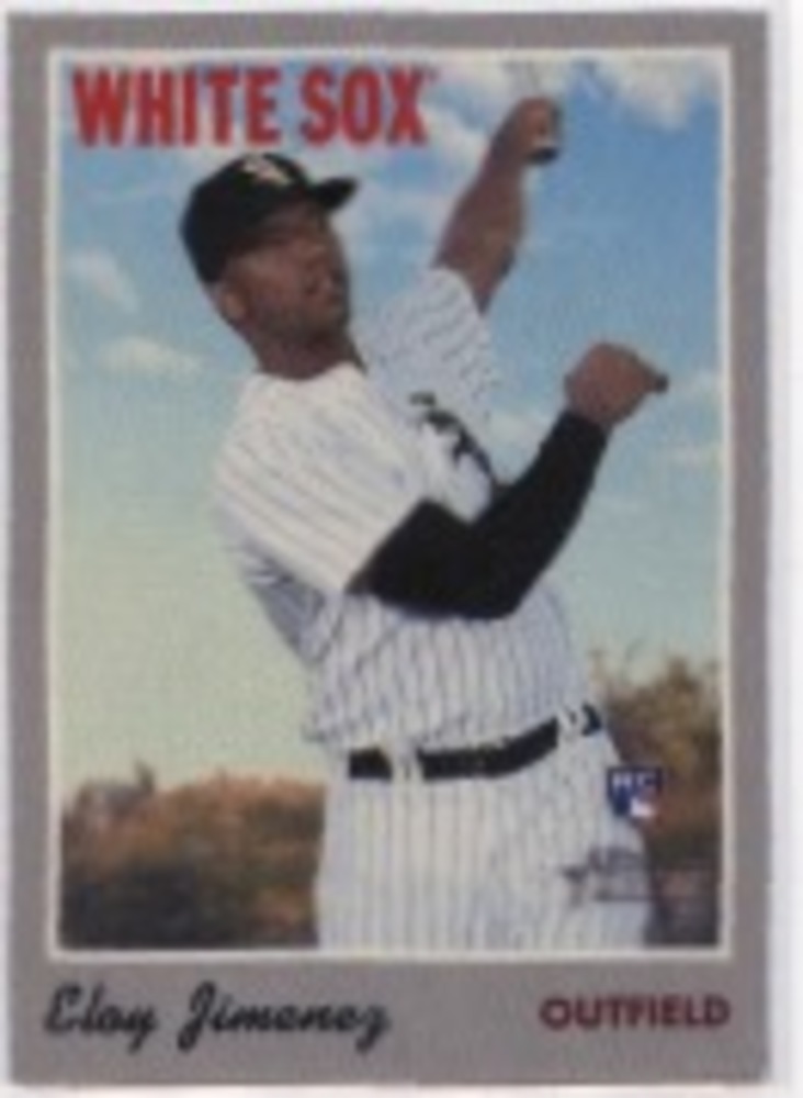 2019 Topps Heritage '70 Topps Stickers #17 Eloy Jimenez