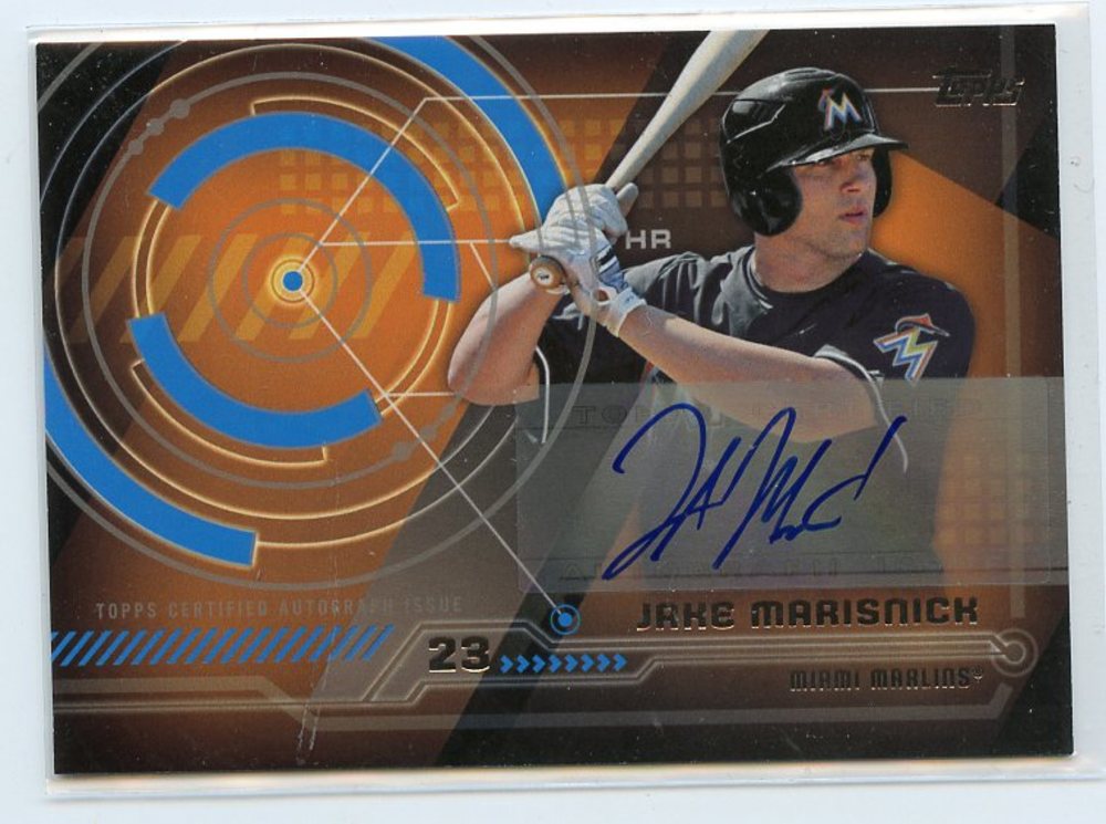 2014 Topps Trajectory Autographs #TAJM Jake Marisnick
