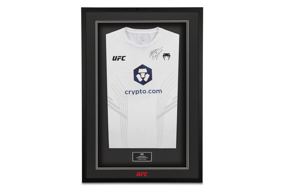 nate-diaz-framed-signed-event-worn-jersey-ufc-279-ufc-collectibles