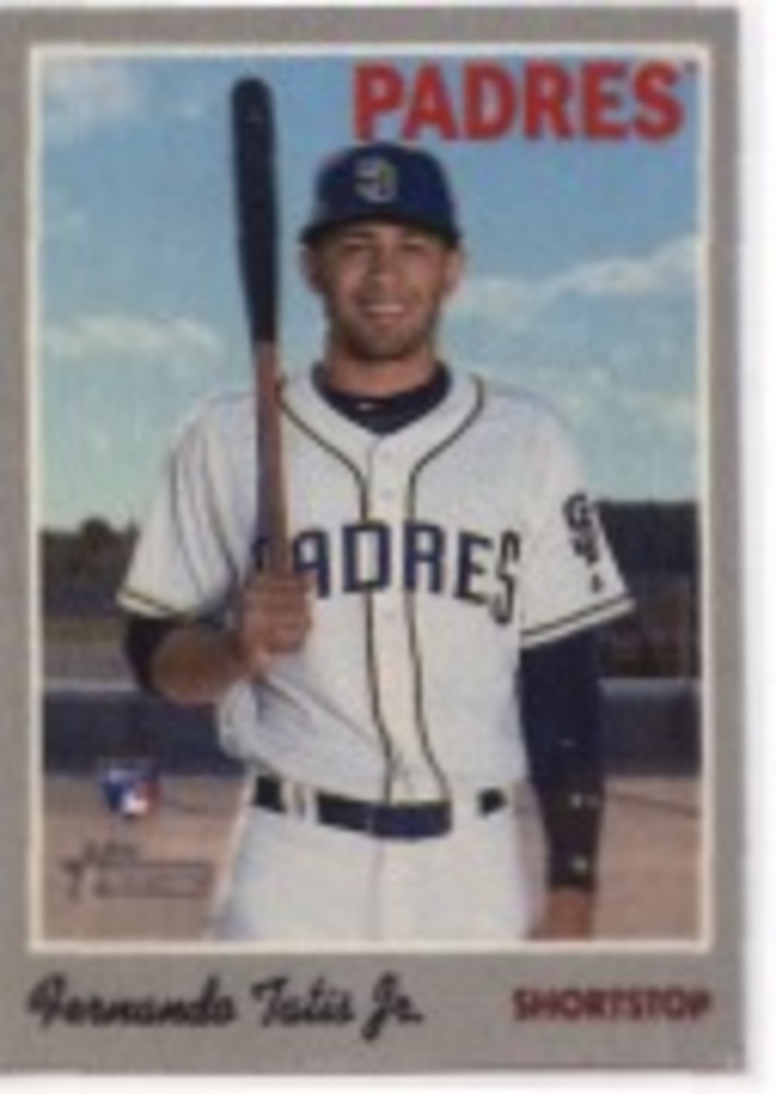 2019 Topps Heritage '70 Topps Stickers #18 Fernando Tatis Jr.