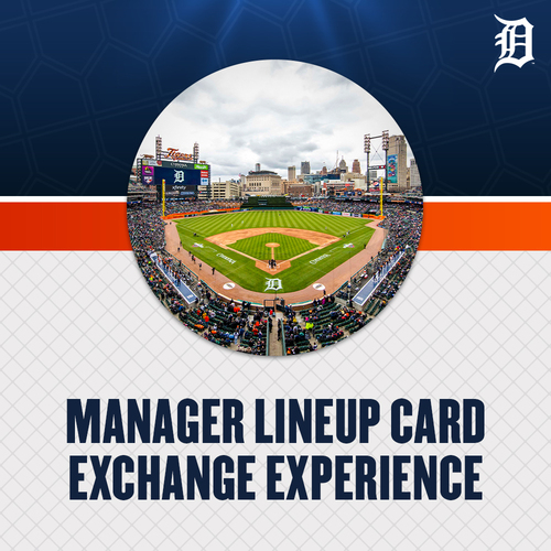 Manager Lineup Card Exchange Experience MLB Auctions