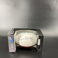 Jets - Joe Klecko Signed Mini Football with Jets Logo