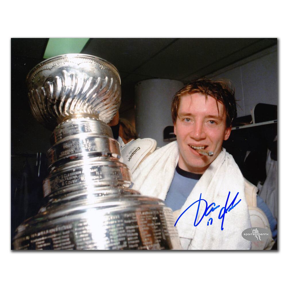 Jari Kurri Edmonton Oilers 1985 Stanley Cup Autographed 8x10
