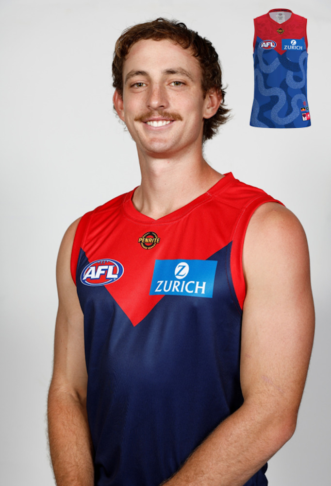 Melbourne Demons 2026 Indigenous Guernsey - Jed Adams #26