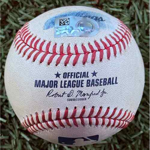 Photo of Game-Used Baseball: Konnor Griffin Pittsburgh Pirates Foul (MLB AUTHENTICATED)
