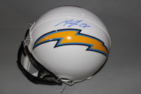 CHARGERS - MELVIN GORDON SIGNED CHARGERS PROLINE HELMET