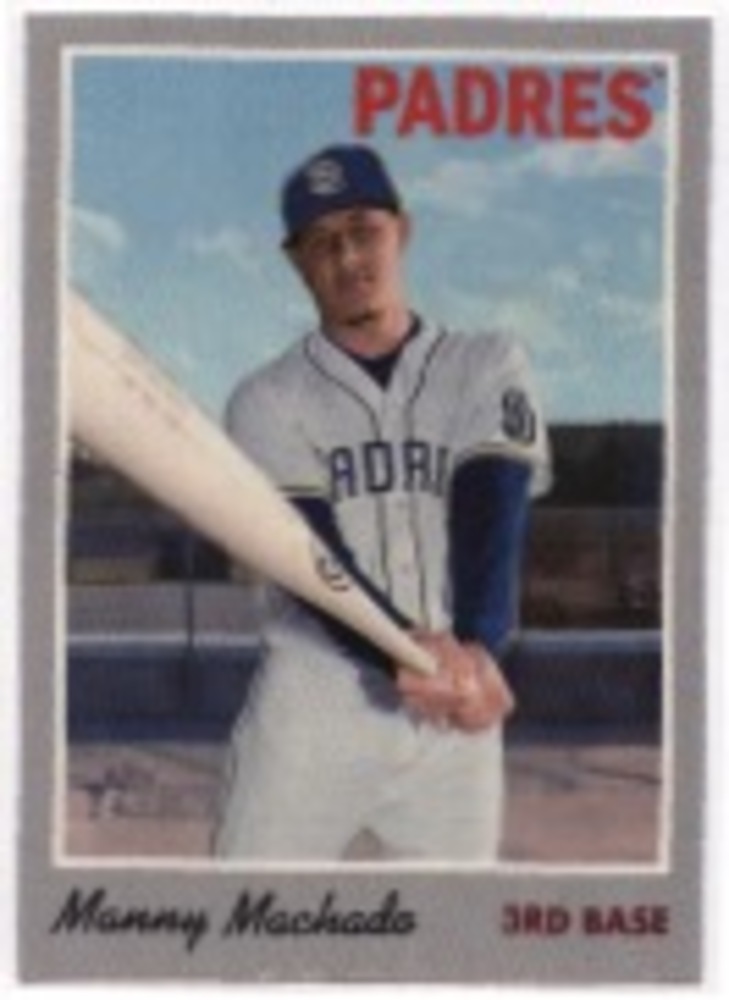 2019 Topps Heritage '70 Topps Stickers #20 Manny Machado