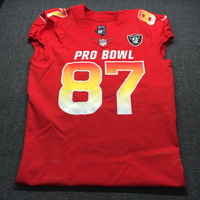NFL - Raiders Jared Cook Game Issued 2019 Pro Bowl Jersey Size 48