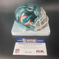 NFL - Dolphins Kenny Stills Signed Chrome Mini Helmet